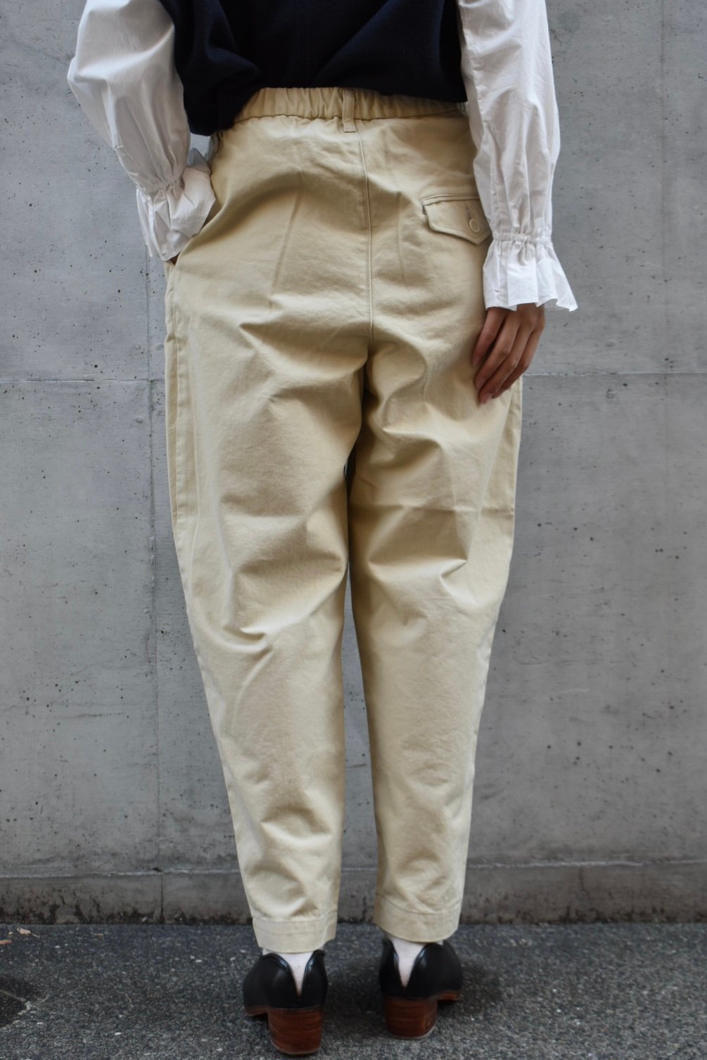 M i._.ki.rara様　ワッシャーコットン　テーパードパンツ M i._.ki.rara様 ワッシャーコットン テーパードパンツ GUNZE