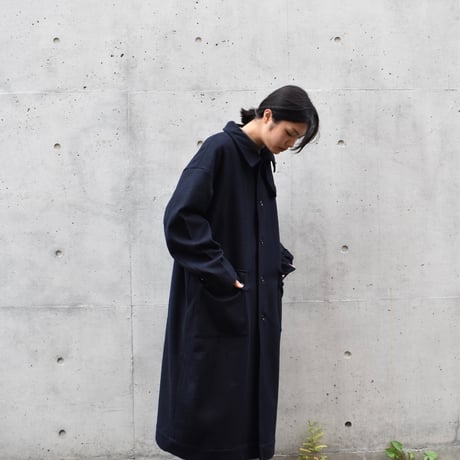 UNIVERSAL TISSU スタンドカラーコート