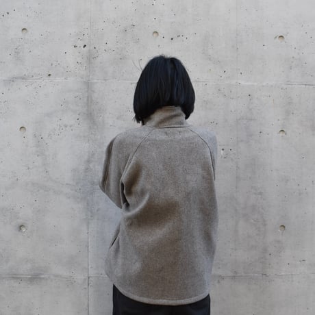 【予約販売】tita ウールスタンドカラーショートコート