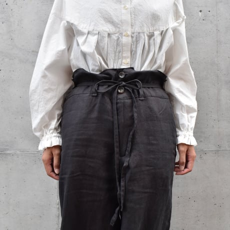 asabito リネンワークサロペット