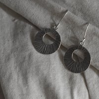 カレンシルバー　ピアス　太陽