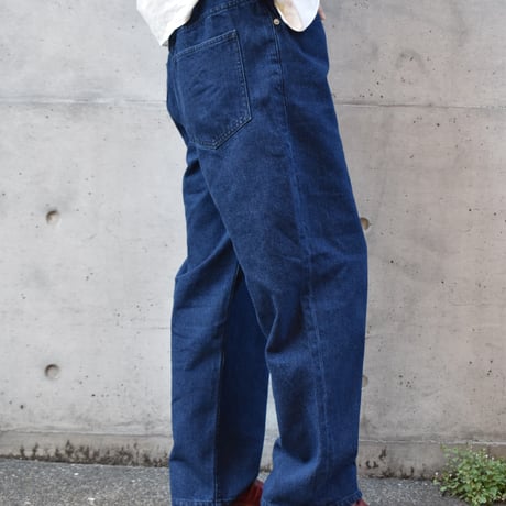TISSU コットンデニム ハイライズパンツ