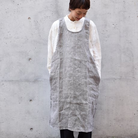リネンフルエプロン