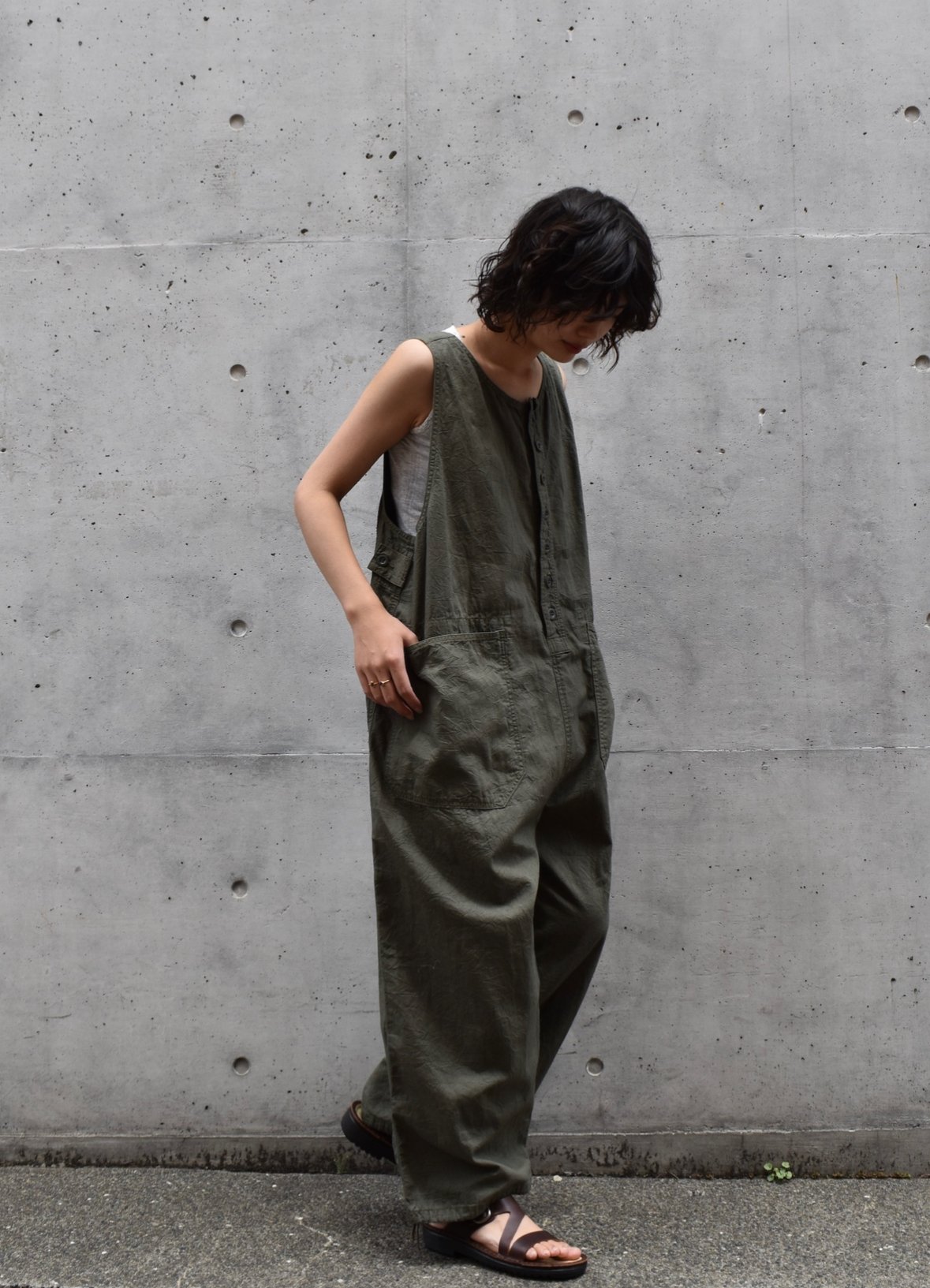 Brocante バトーサロペット | pivoine
