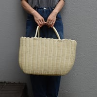PPかごバッグ　バスケット型　大サイズ