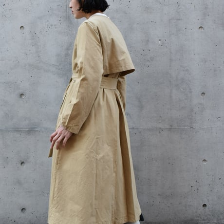 tita  天日ワッシャークルーネックコート