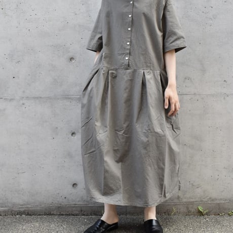 tita  天日干しタイプライタードロップスリーブワンピース