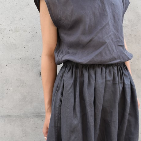 nuu バックカシュクールワンピース