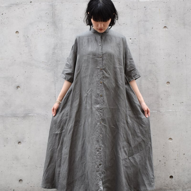nuu マキシ丈シャツワンピース | pivoine