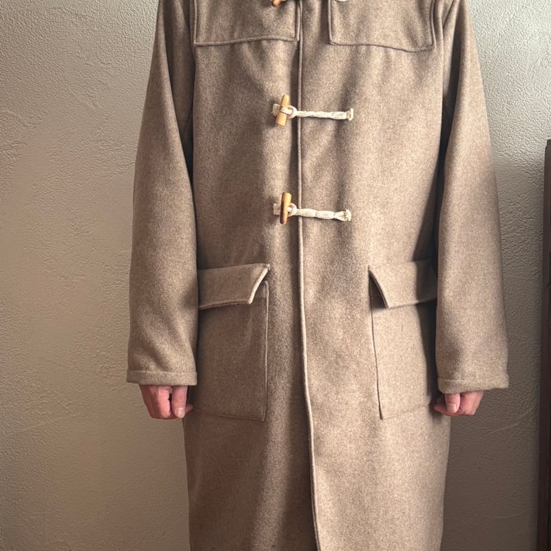 stone  ダッフルコート Made in Italy ウールナイロン メルトンダッフルコート – LARDINI Online Store