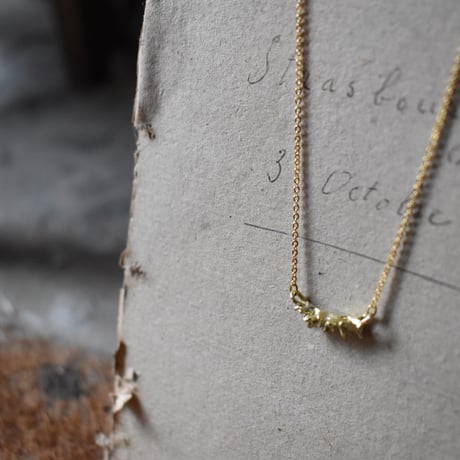 Nakamura Nazuki kinmokusei necklace brass