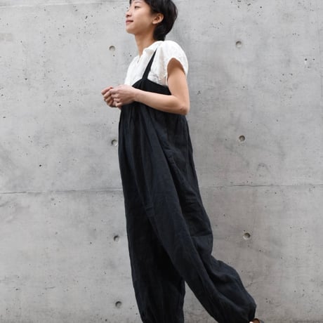 tita ギャザーサロペット