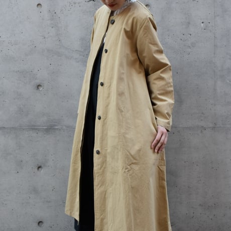 tita  天日ワッシャークルーネックコート