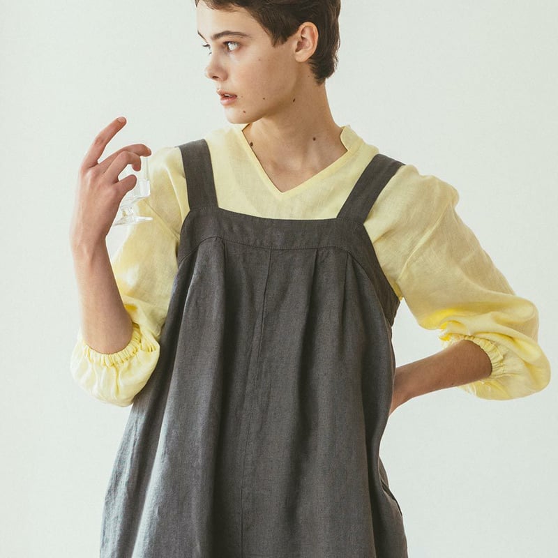 fog linen work サブリーナサロペット アシェ | pivoine