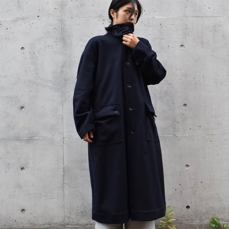 UNIVERSAL TISSU スタンドカラーコート