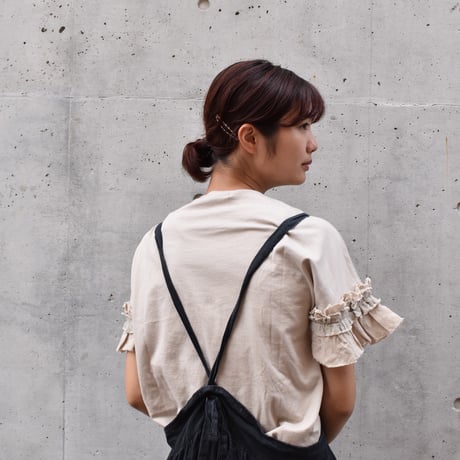 SEVEN コットン クラシック天竺 フリル Tシャツ