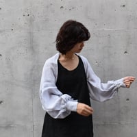 asabito リネンカフスボレロ