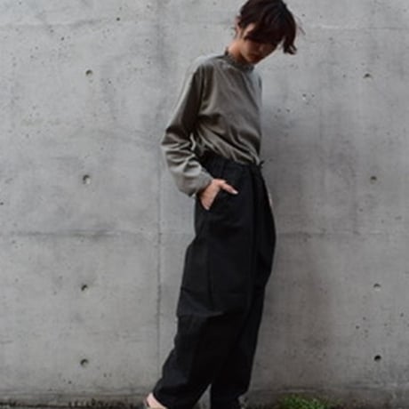 LUEUF シフォンフリルプルオーバー