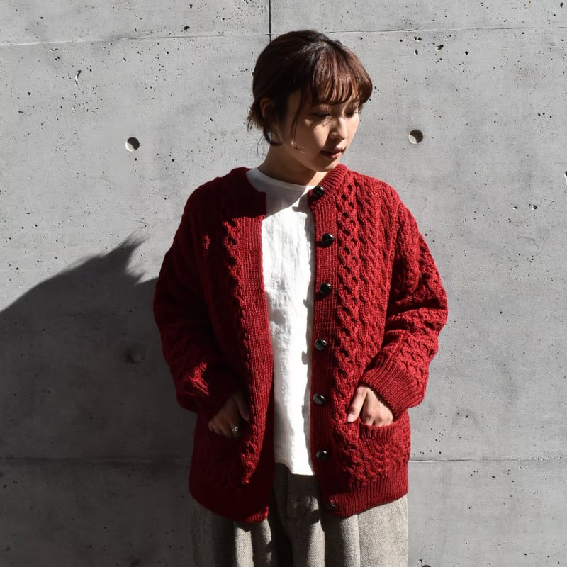 60s Ram Knitting Mills ウールニットカーディガン 60s Ram Knitting Mills ウールニットカーディガン