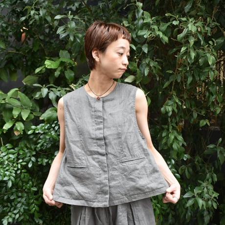 完売品　doux bleu　EXファインメリノウール ニットベスト CATEGORY - doux bleu・YARRA | pivoine