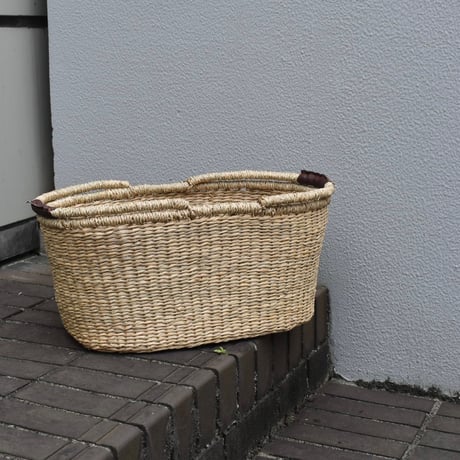 持ち手つきシーグラスバスケット