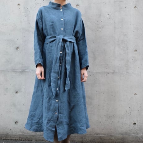 asabito 麻人★ハイネック　コクーン　リネン　シャツ　ワンピース 185893705_o1.jpg?