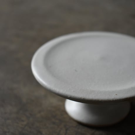 益子焼 コンポート皿 キナリ