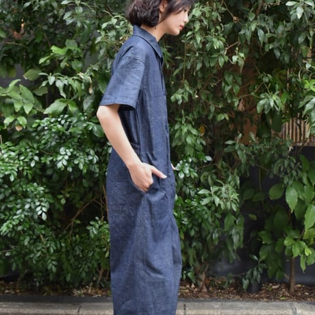 TISSU 半袖比翼オールインワン