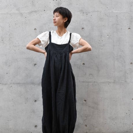 tita ギャザーサロペット