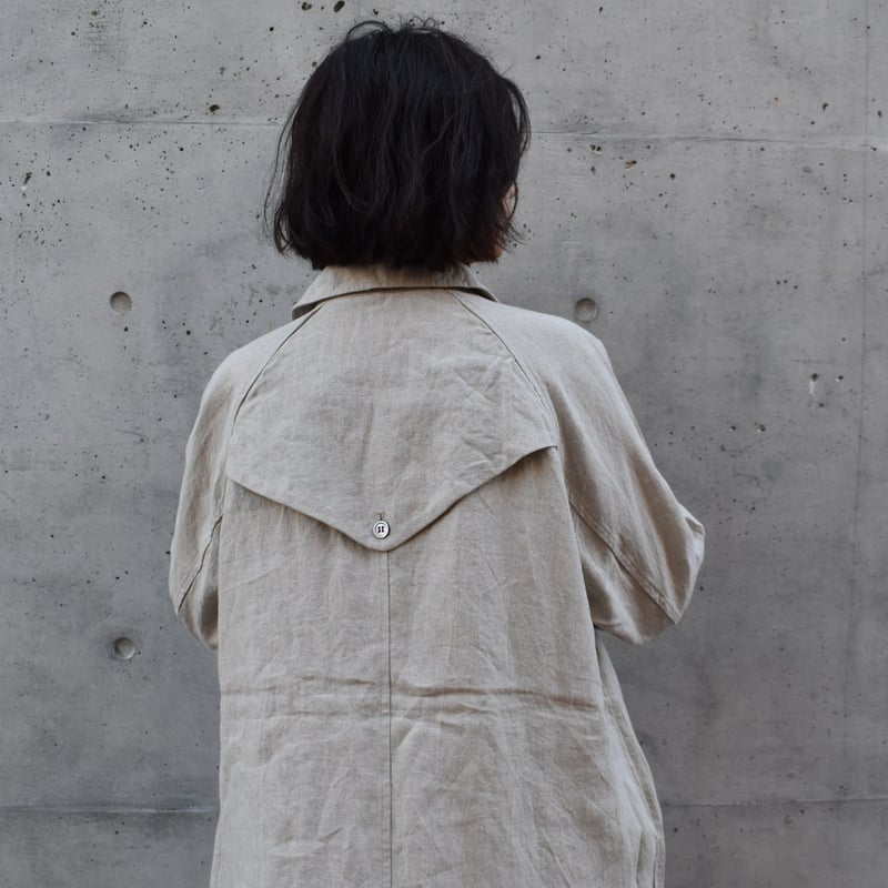 TISSU High Density エフォートレス トレンチコート | pivoine