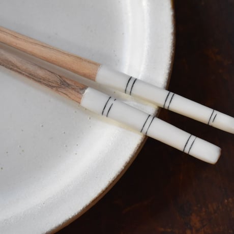 牛骨×オリーブのおはし