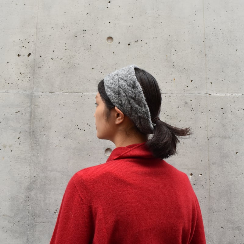 odds KNIT MOHAIR TURBAN | pivoine