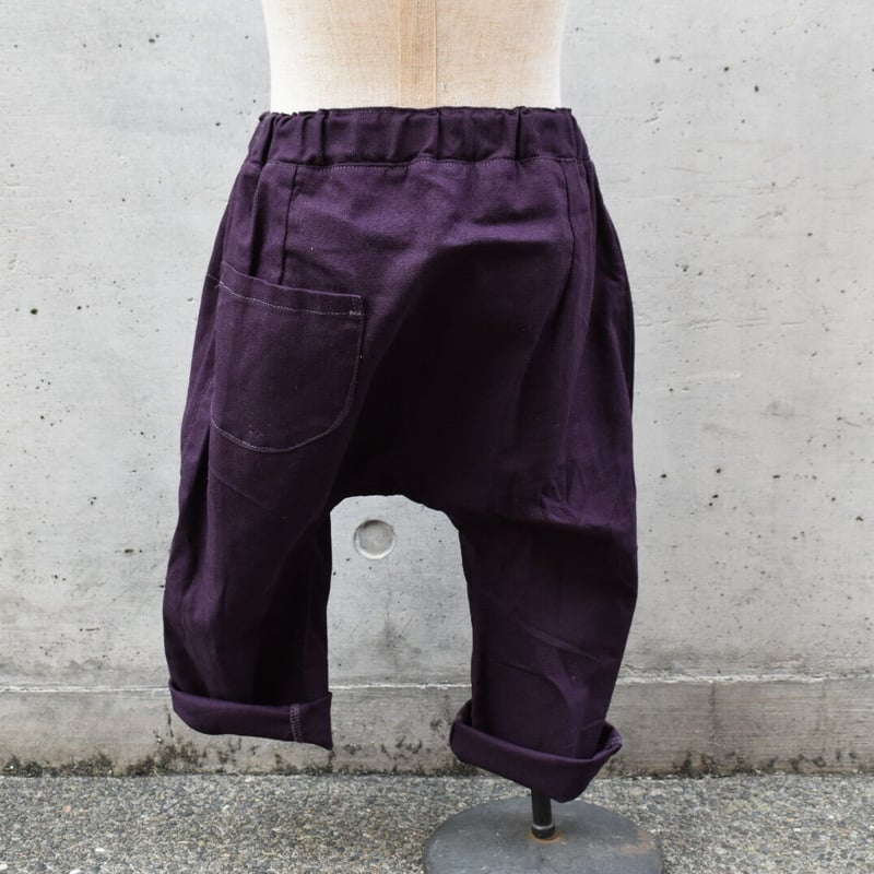 tita サルエルパンツ パープル/ダークーパープル kids | pivoine