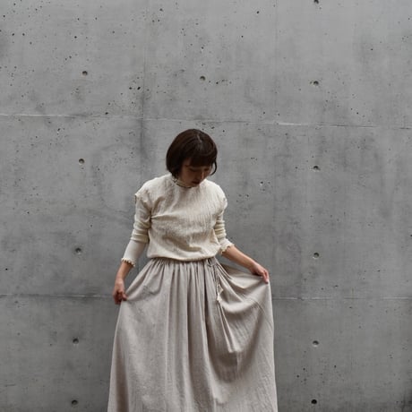 nuu バックカシュクールワンピース