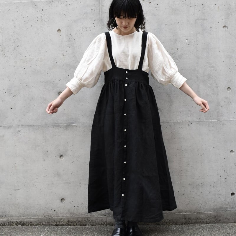 予約販売】tita ロングエプロンワンピース | pivoine