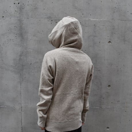 【予約販売】AIR ROOM PRODUCTS ヤクウールミックス吊り編み裏起毛パーカ