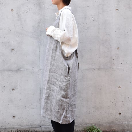 リネンフルエプロン