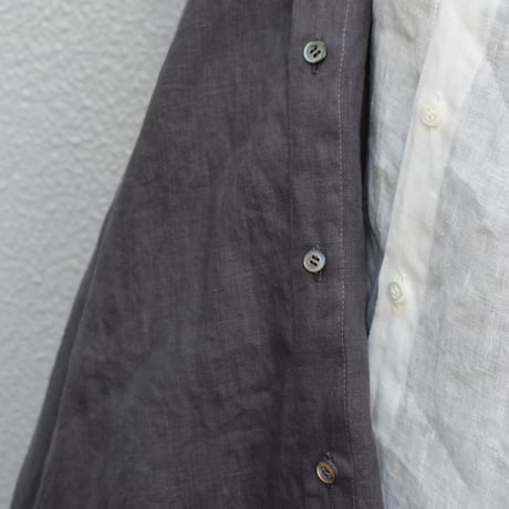 TISSU フレンチリネンコクーンシャツ