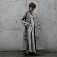 tita ウールクルーネックコート