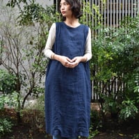YARRA オリジナルリネン２WAYジャンパースカート