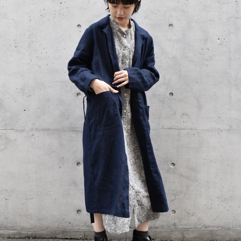 fog linen work シェリル ラップコート | pivoine