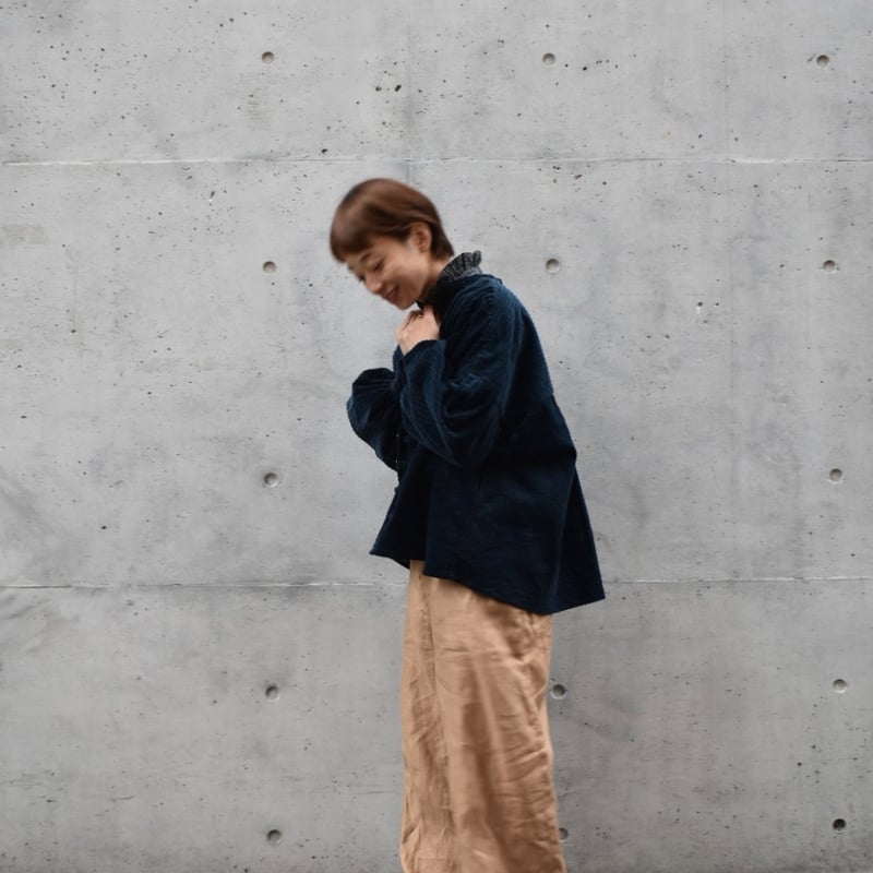 UNIVERSAL TISSU 親子コーデュロイシャーリングブラウス | pivoine