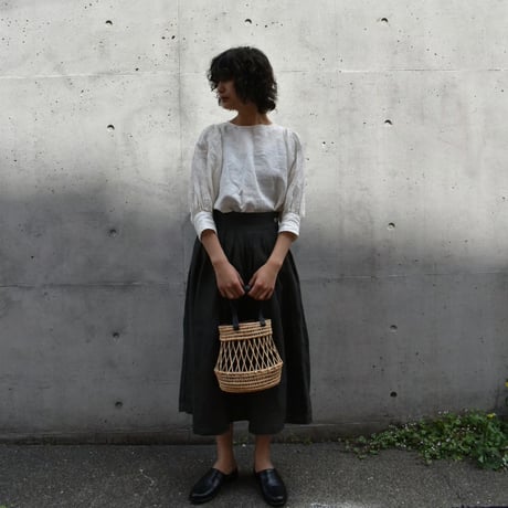 tita リネンタックスカート