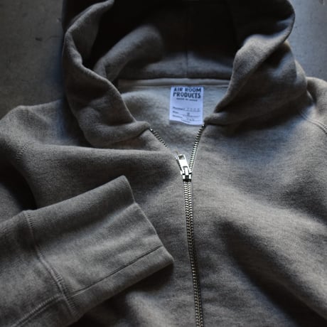 【予約販売】AIR ROOM PRODUCTS ヤクウールミックス吊り編み裏起毛パーカ