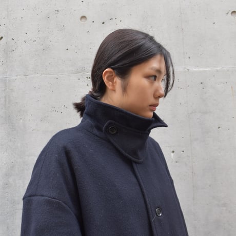UNIVERSAL TISSU スタンドカラーコート