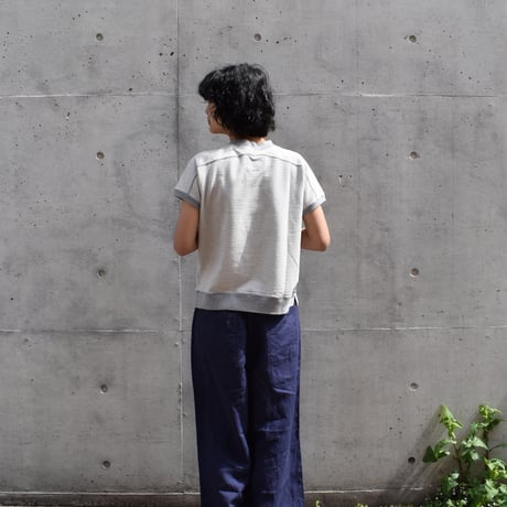 UNIVERSAL TISSU フレンチリネンストレートパンツ