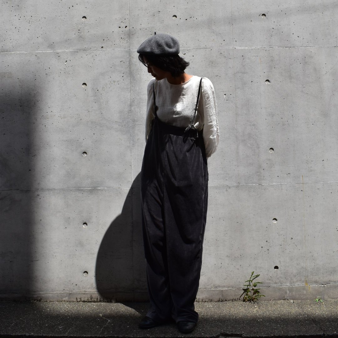 me. コットンベロアサロペット | pivoine 