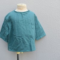 tita ダブルガーゼIラインプルオーバー kids