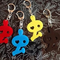 むしゃアクリルキーホルダー