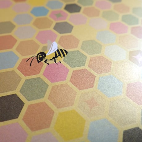 オオスズメバチ♀ミツバチ捕獲瞬間飛翔仕上げ ガラスドーム展示 - 標本